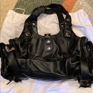 Chloe Silverado black leather bag